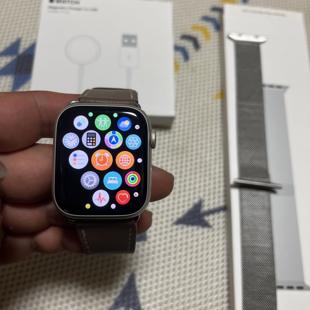 Apple Watch - Apple Watch 7 GPS+Cellular 45mm 本体の通販 by