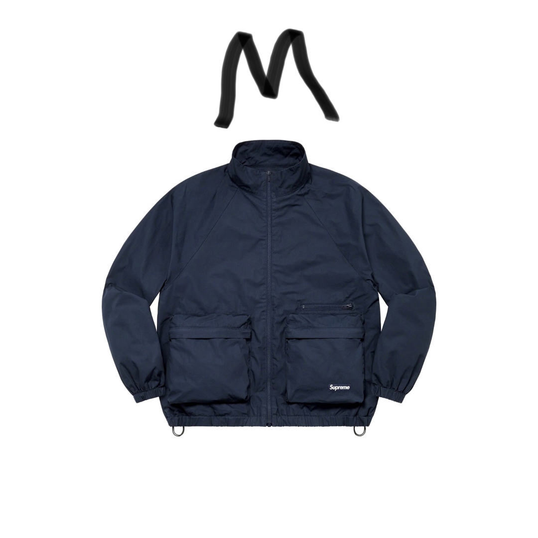 Supreme Raglan Utility Jacket Mネイビーメンズ