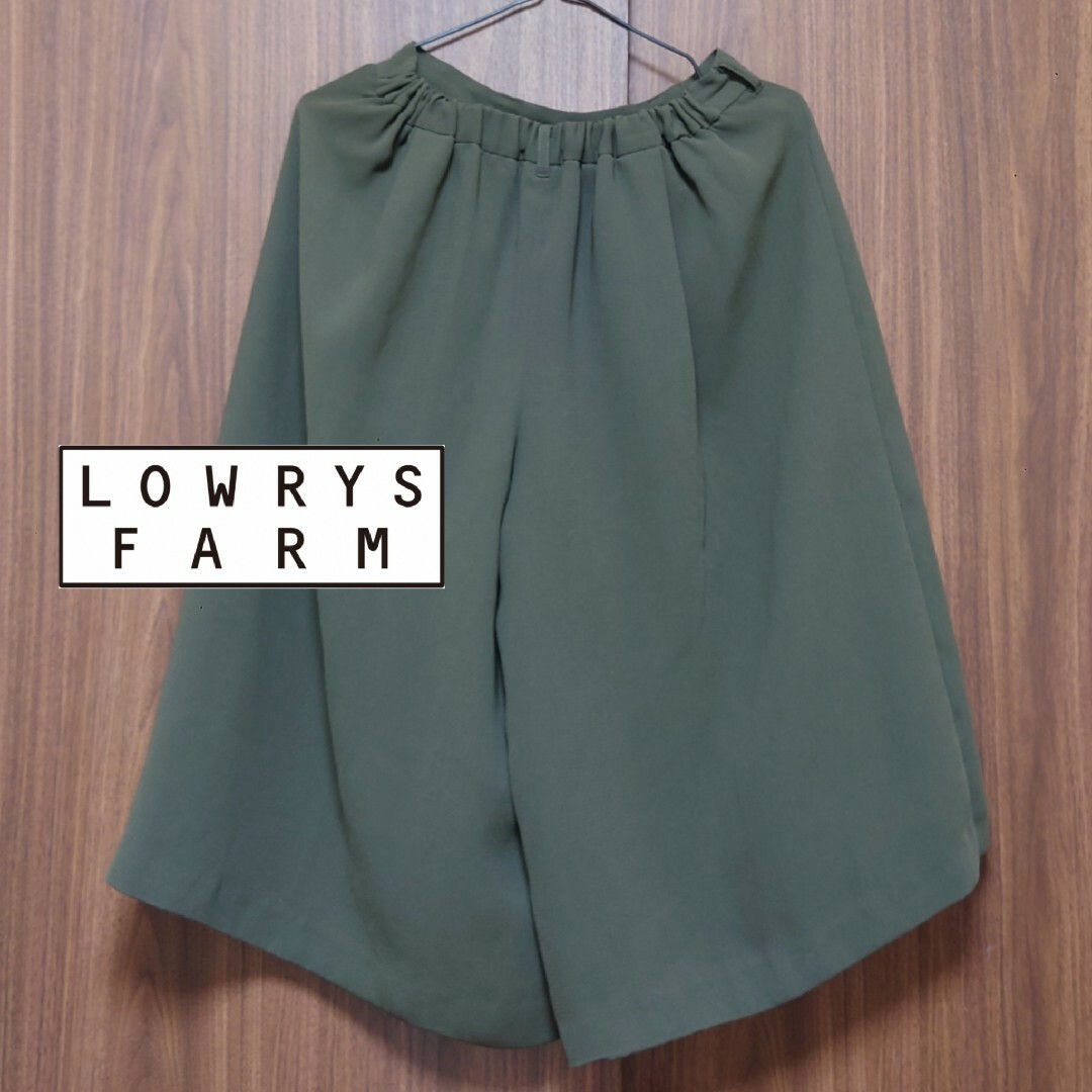 LOWRYS FARM(ローリーズファーム)のLOWRYS FARM ローリーズファーム ガウチョパンツ レディースのパンツ(カジュアルパンツ)の商品写真