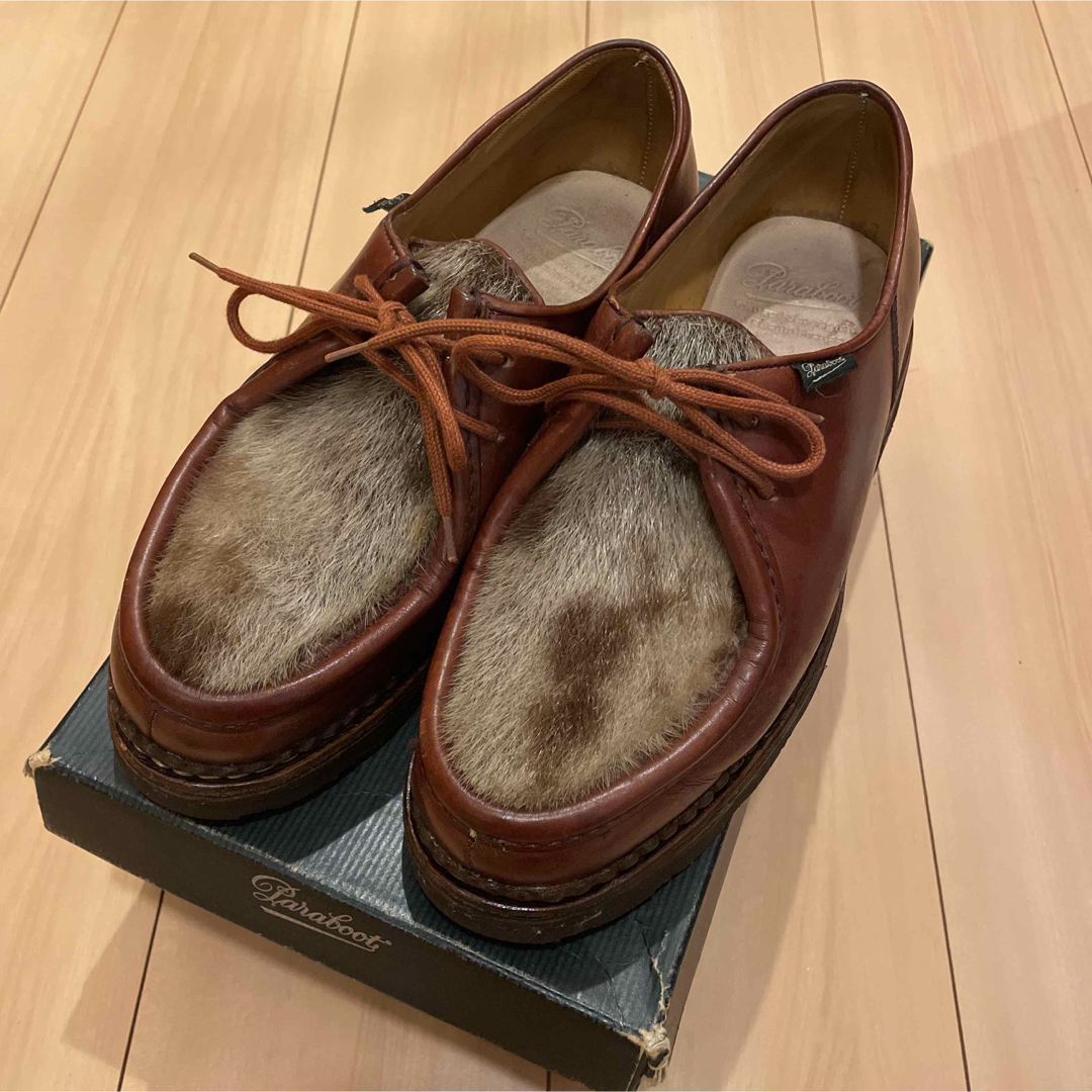 良品 パラブーツ ミカエル フォック アザラシ 41.5 シャンボード
