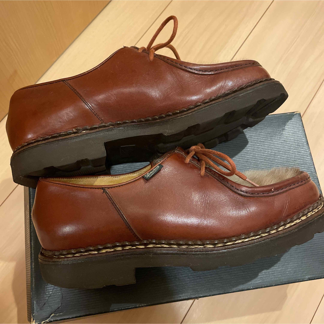 良品 パラブーツ ミカエル フォック アザラシ 41.5 シャンボード ランス-