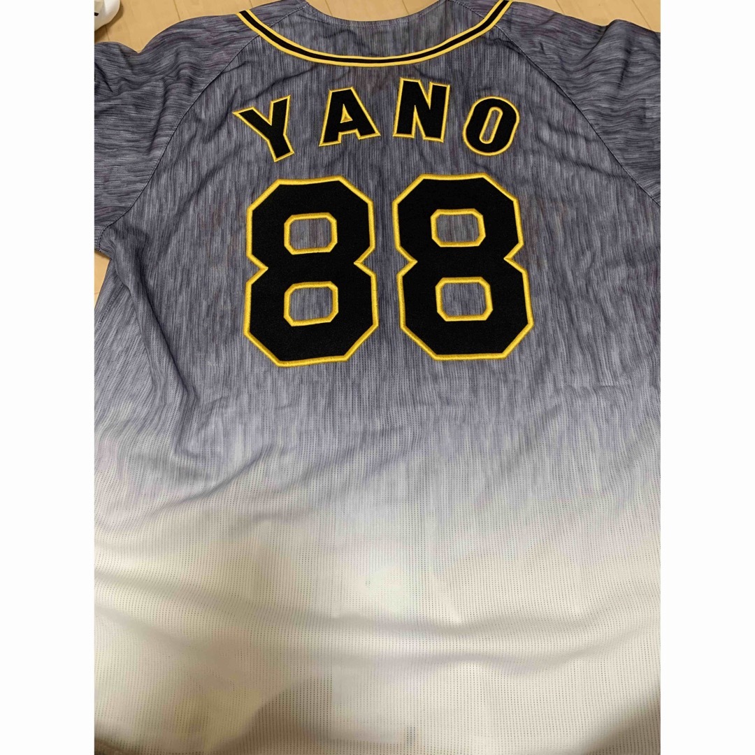 ベンチ 収納付 元阪神タイガース 矢野燿大監督ユニフォーム