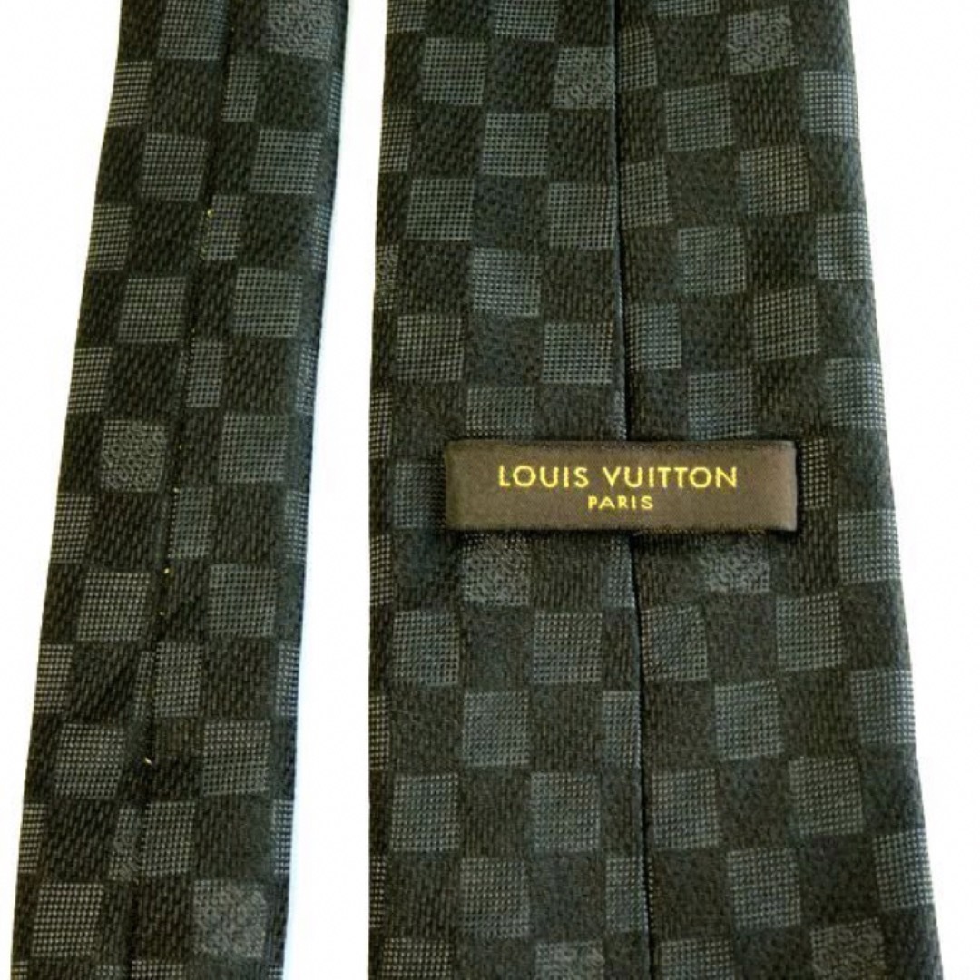 LOUIS VUITTON(ルイヴィトン)のルイヴィトン　ダミエ柄　ネクタイ　未使用 メンズのファッション小物(ネクタイ)の商品写真