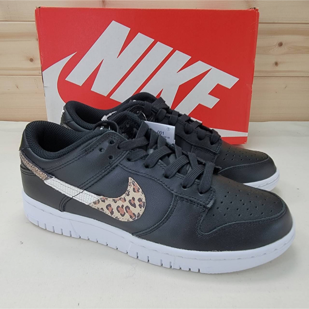 NIKE DUNK LOW ブラック ウィメンズ 24㎝