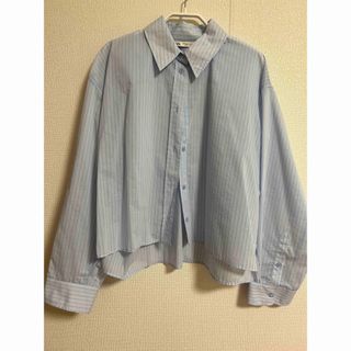 ザラ(ZARA)のzara ストライプシャツ(シャツ/ブラウス(長袖/七分))