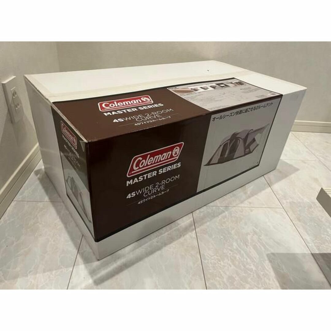 新品未開封】コールマン4S ワイド2ルームカーブ | www.innoveering.net