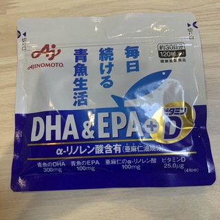 アジノモト(味の素)の毎日続ける青魚生活 DHA&EPA+ビタミンD 120粒入り(その他)