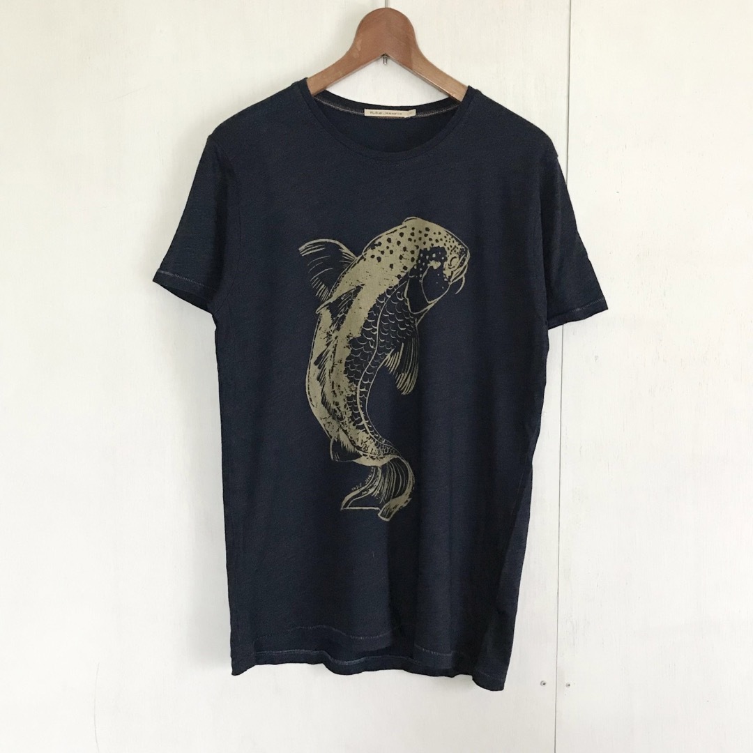 Nudie Jeans(ヌーディジーンズ)のコットンTシャツ Ｓ ヌーディージーンズ メンズのトップス(Tシャツ/カットソー(半袖/袖なし))の商品写真