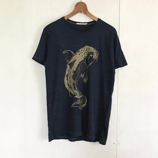 ヌーディジーンズ(Nudie Jeans)のコットンTシャツ Ｓ ヌーディージーンズ(Tシャツ/カットソー(半袖/袖なし))