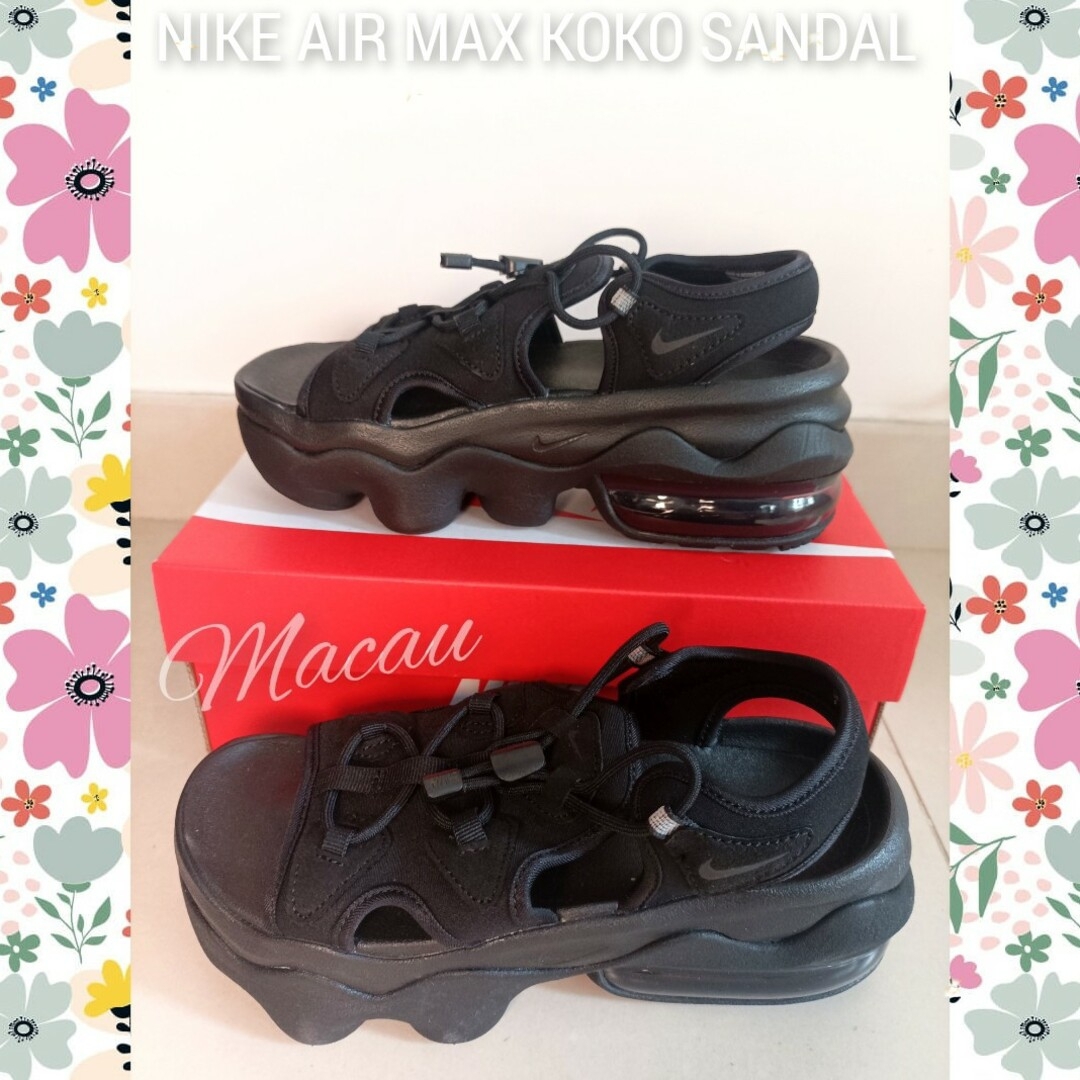 NIKE - Nike Air Max Koko サンダル 黒 オールブラック（23cm）の通販 