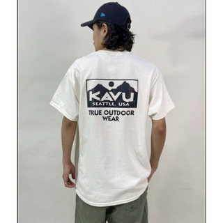 カブー(KAVU)のtaka#18様専用カブーKAVU トゥルーロゴTシャツ バックプリントTシャツ(Tシャツ/カットソー(半袖/袖なし))