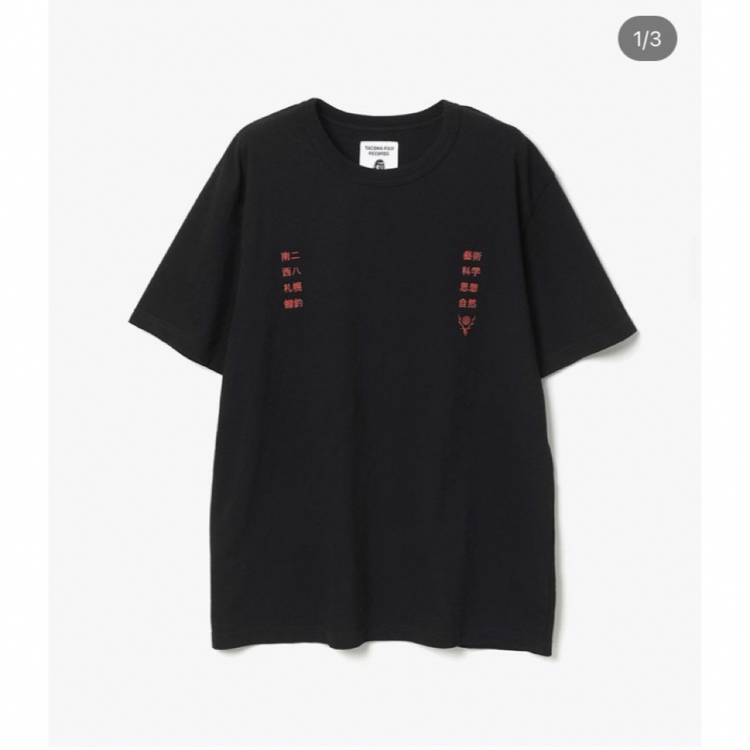 S2W8(エスツーダブルエイト)のサウス2ウエスト8 タコマフジレコーズ コラボ Tシャツ L 黒 メンズのトップス(Tシャツ/カットソー(半袖/袖なし))の商品写真
