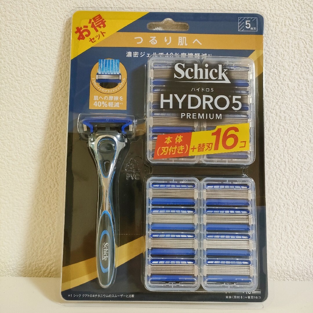 Shick HYDRO5 NATURAL  本体1本と替え刃5個セット