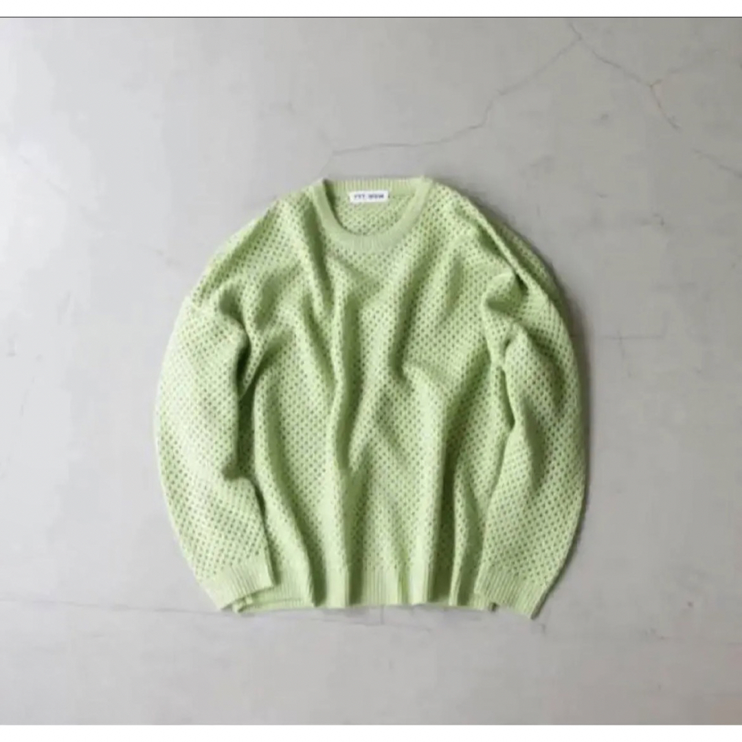 TTT_MSW 21aw Wool Pullover Knit メッシュニット