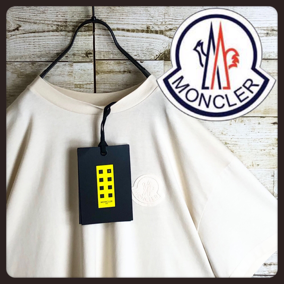 Moncler ロゴパッチTシャツ　新品　未使用　タグ付