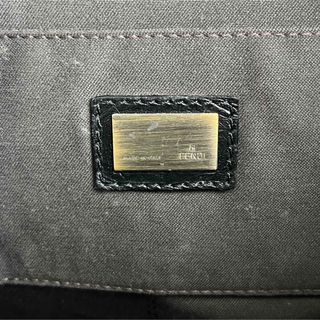 FENDI - FENDI ショルダーバッグ ズッカ FFロゴ ナイロン レザー