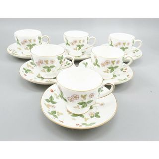 WEDGWOOD - Wedgwood ワイルド・ストロベリー ティーカップ&ソーサー