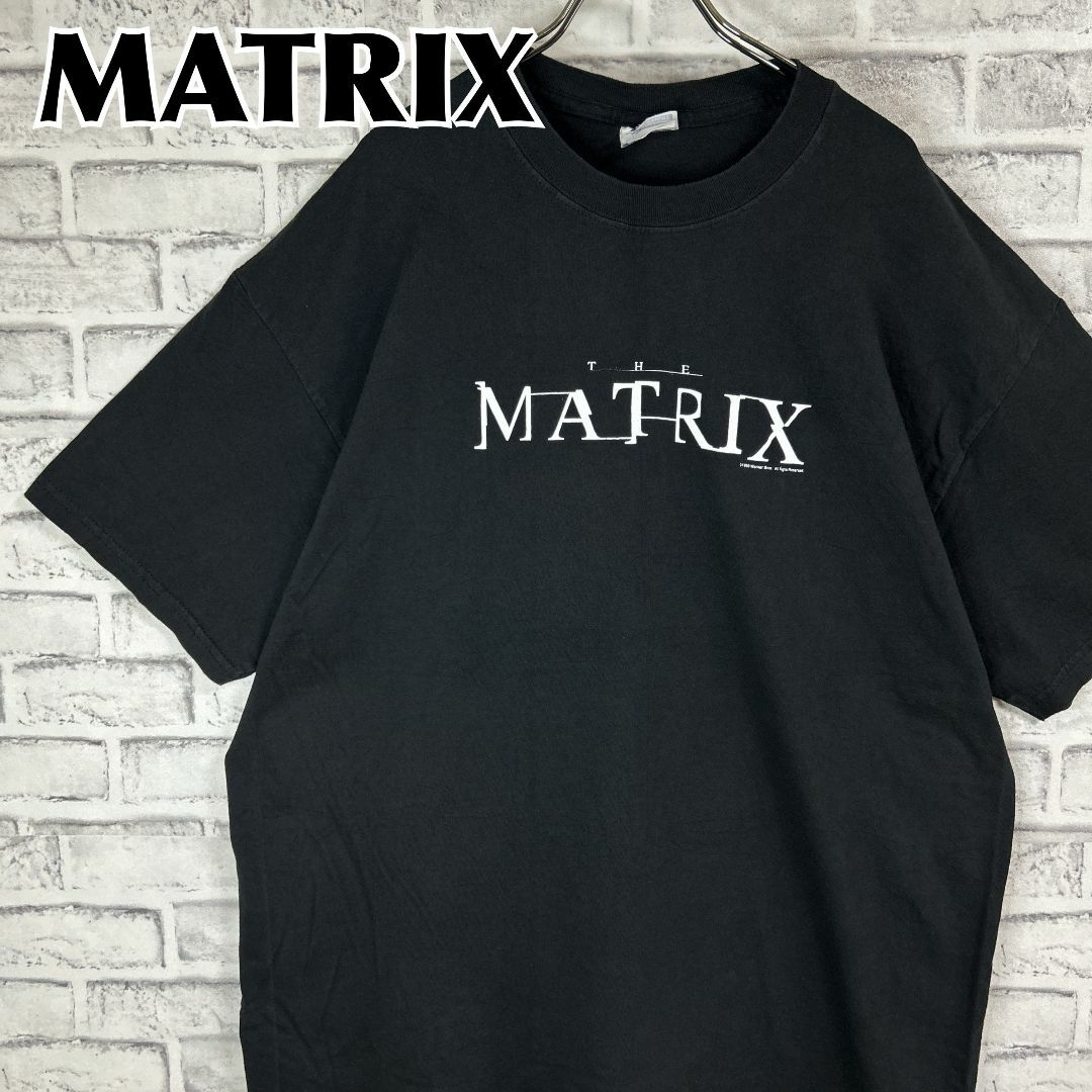 MATRIX マトリックス センターロゴ ヴィンテージ Tシャツ 半袖 輸入品