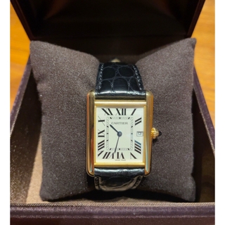 カルティエ(Cartier)の最終 タンクルイカルティエ W1529756 イエローゴールド(腕時計)