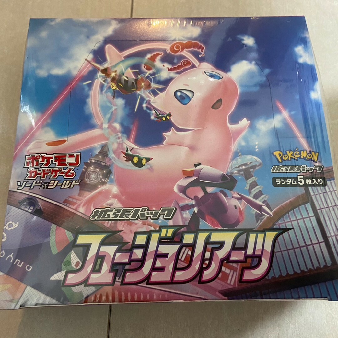 即発送！シュリンク付き！pokemon フュージョンアーツ 拡張パック BOX