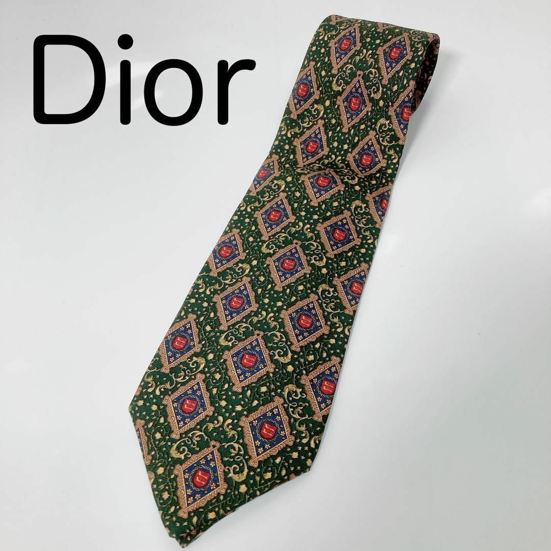 Christian Dior - 美品 ディオール Christian Dior ネクタイ 総柄