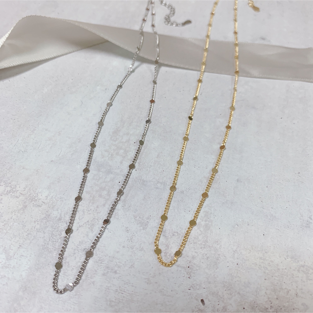 Ameri VINTAGE - Design necklace / Gold【Silver 925】の通販 by plus ...