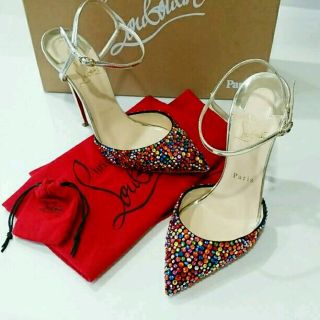 クリスチャンルブタン(Christian Louboutin)のみーっ☆様ご専用♡30万♡ルブタン♡マルチビジュー 37(ハイヒール/パンプス)