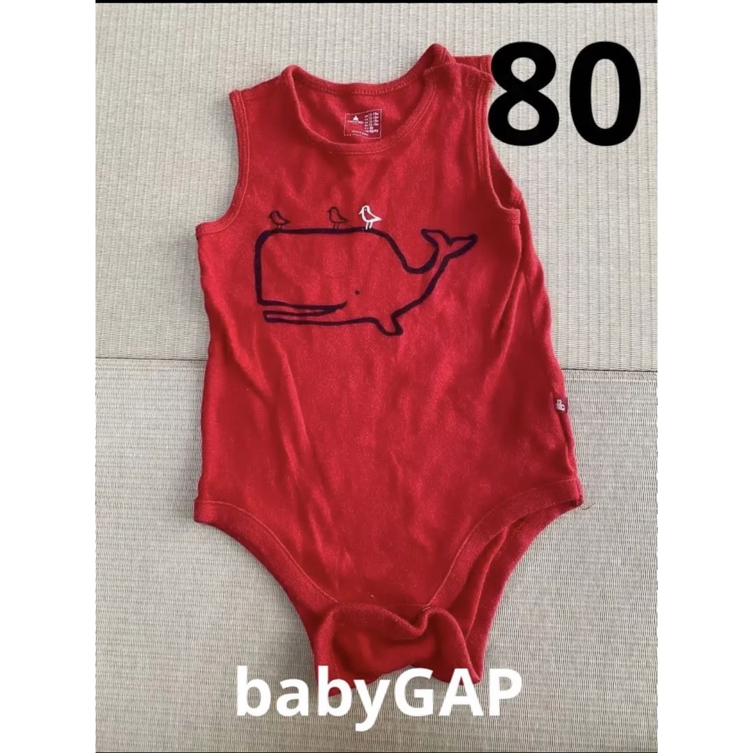 babyGAP(ベビーギャップ)のbabyGAP タンクトップ ロンパース ボディスーツ キッズ/ベビー/マタニティのベビー服(~85cm)(ロンパース)の商品写真