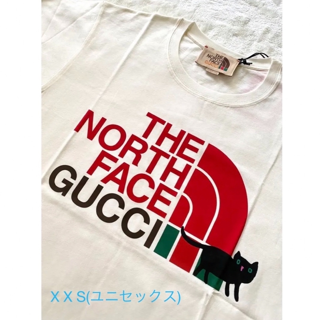 【希少！新品】GUCCI × THE NORTH FACE コラボ　半袖Tシャツ