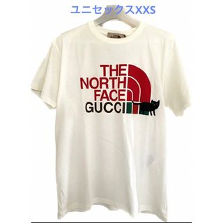 グッチ(Gucci)の【希少！新品】GUCCI × THE NORTH FACE コラボ　半袖Tシャツ(Tシャツ(半袖/袖なし))