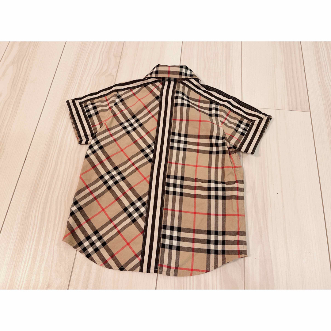 ☆バーバリー Burberry チェックシャツ 4Y 104㎝☆ キッズ/ベビー