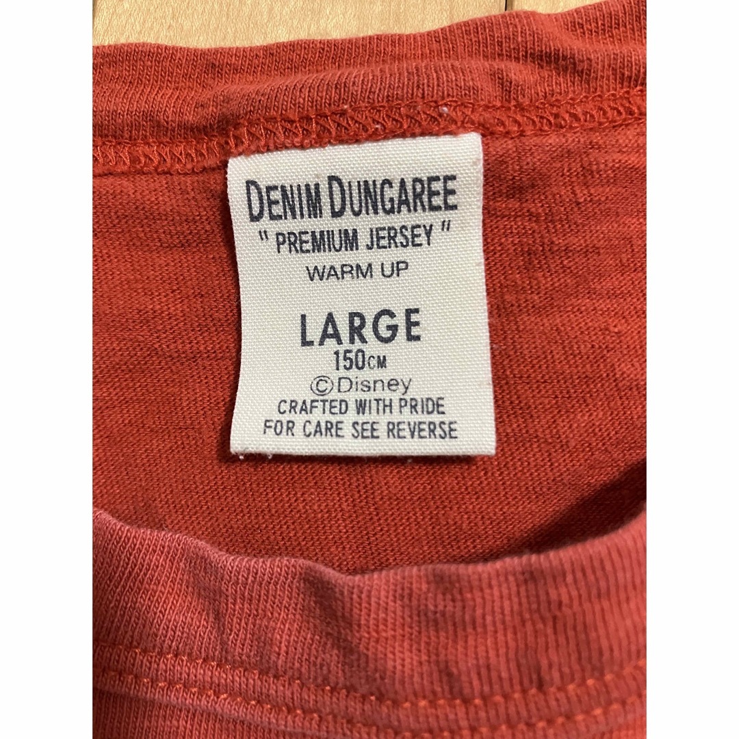 DENIM DUNGAREE(デニムダンガリー)のDENIMU DANGAREE 150 MICKEY  レディースのトップス(Tシャツ(半袖/袖なし))の商品写真