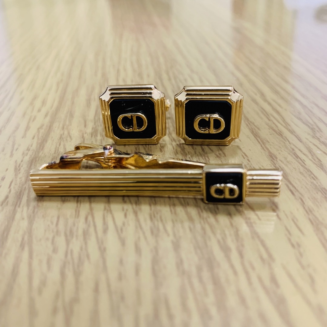 売れ筋介護用品も! Christian Dior ディオール カフス ネクタイピン