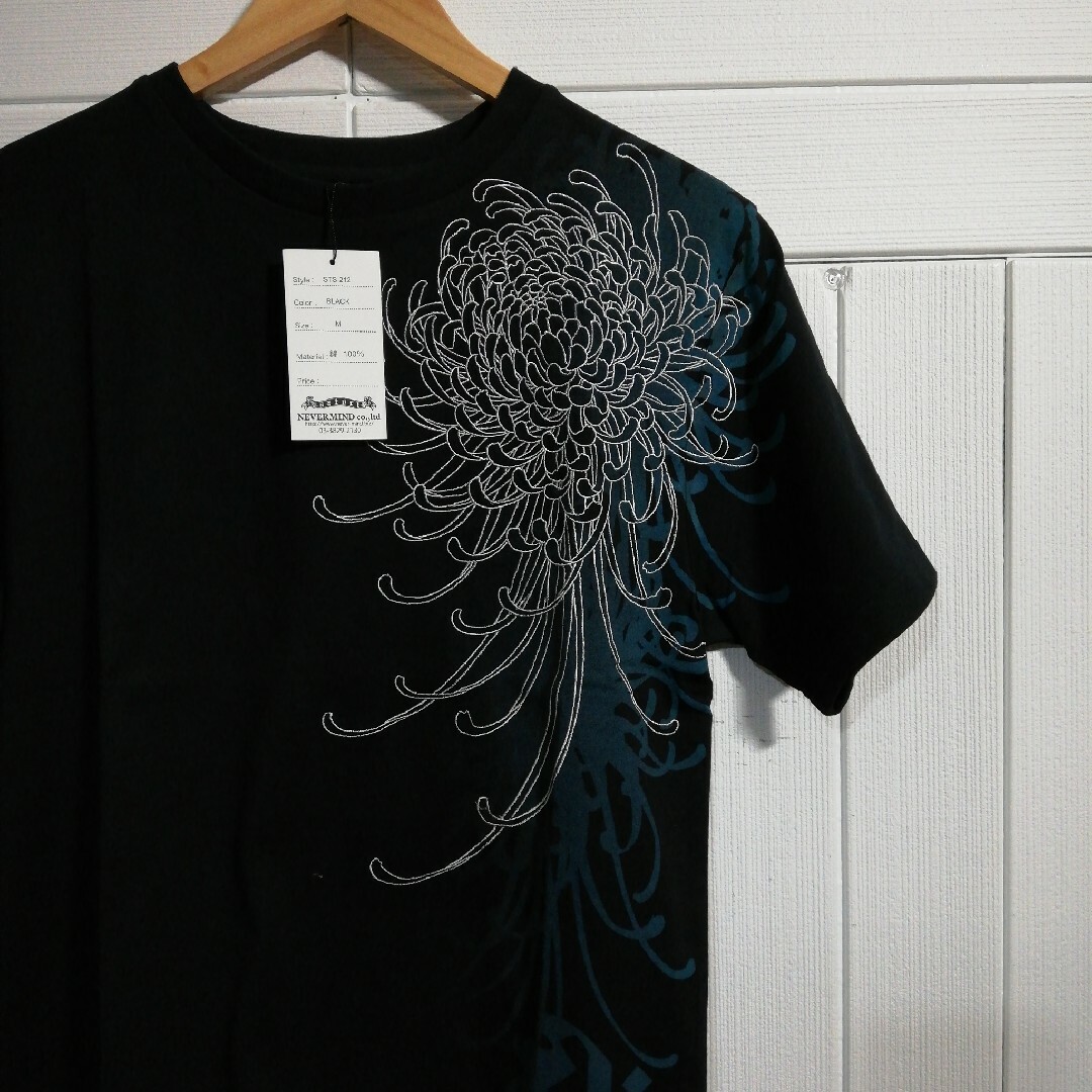 [satori] 千手観音 刺繍 和柄 半袖Tシャツ [新品] L-91069