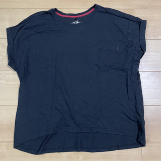 レイカズン(RayCassin)のレイカズン　ゆったりシルエットTシャツ　ブラック　FREE(Tシャツ(半袖/袖なし))