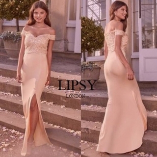 リプシー(Lipsy)のリプシーロングドレス　UK6(ロングドレス)