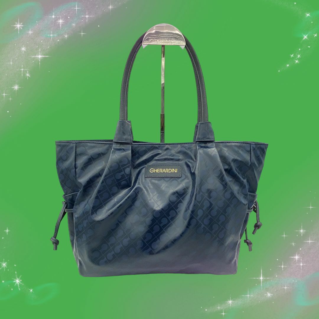 GHERARDINI(ゲラルディーニ)の《超美品》　ゲラルディーニ　ソフティ　トートバッグ　ネイビー レディースのバッグ(トートバッグ)の商品写真