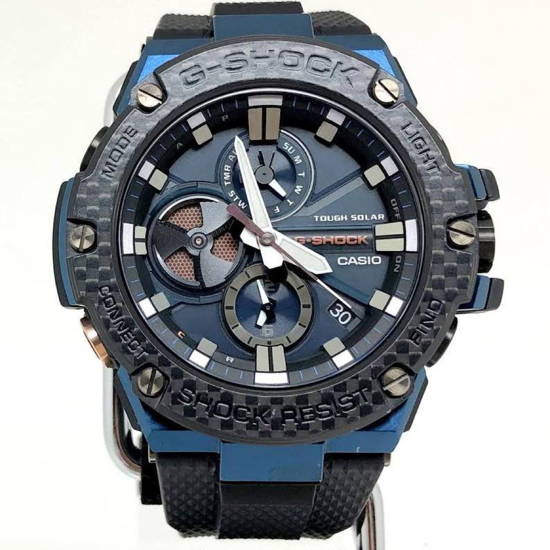 G-SHOCK(ジーショック)のCASIO G-SHOCK  GST-B100XB-2AJF G-STEEL メンズの時計(腕時計(アナログ))の商品写真