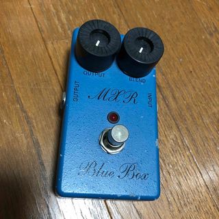 MXR Blue Box 特殊オクターブファズ ヴィンテージ感あるスクリプトロゴ(エフェクター)