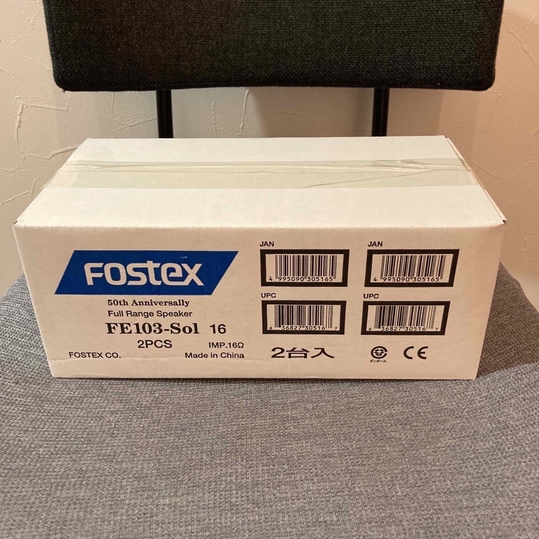 未開封未使用 FOSTEX フォステクス FE103-Sol 16Ω 2台入り