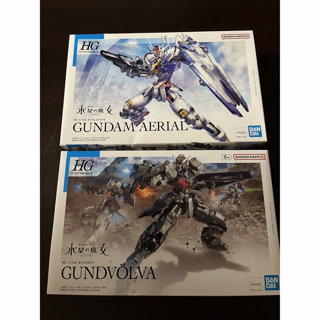 HG ガンヴォルヴァ＋HG ガンダムエアリアル　２体セット