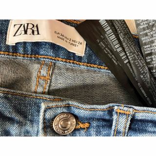 ZARA - ZARA ダメージデニム 24 34の通販 by フォロー必須