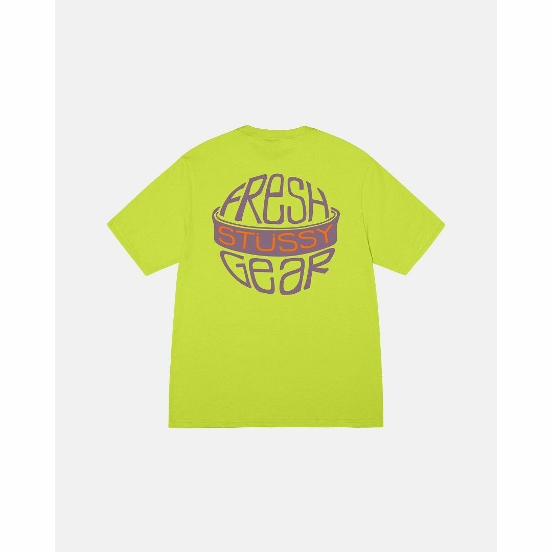 STUSSY(ステューシー)の即完売 Stussy FRESH GEAR TEE Yellow L メンズのトップス(Tシャツ/カットソー(半袖/袖なし))の商品写真