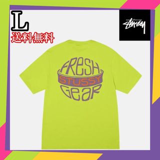 ステューシー(STUSSY)の即完売 Stussy FRESH GEAR TEE Yellow L(Tシャツ/カットソー(半袖/袖なし))