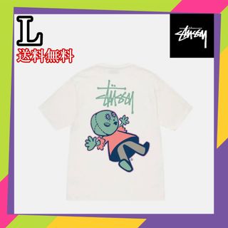 ステューシー(STUSSY)の即完売 Stussy DOLLIE PIGMENT DYED TEE 白 L(Tシャツ/カットソー(半袖/袖なし))