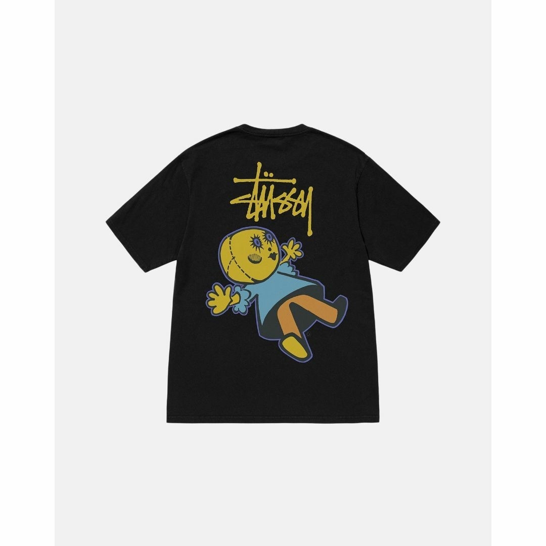 STUSSY(ステューシー)の即完売 Stussy DOLLIE PIGMENT DYED TEE 黒 L メンズのトップス(Tシャツ/カットソー(半袖/袖なし))の商品写真