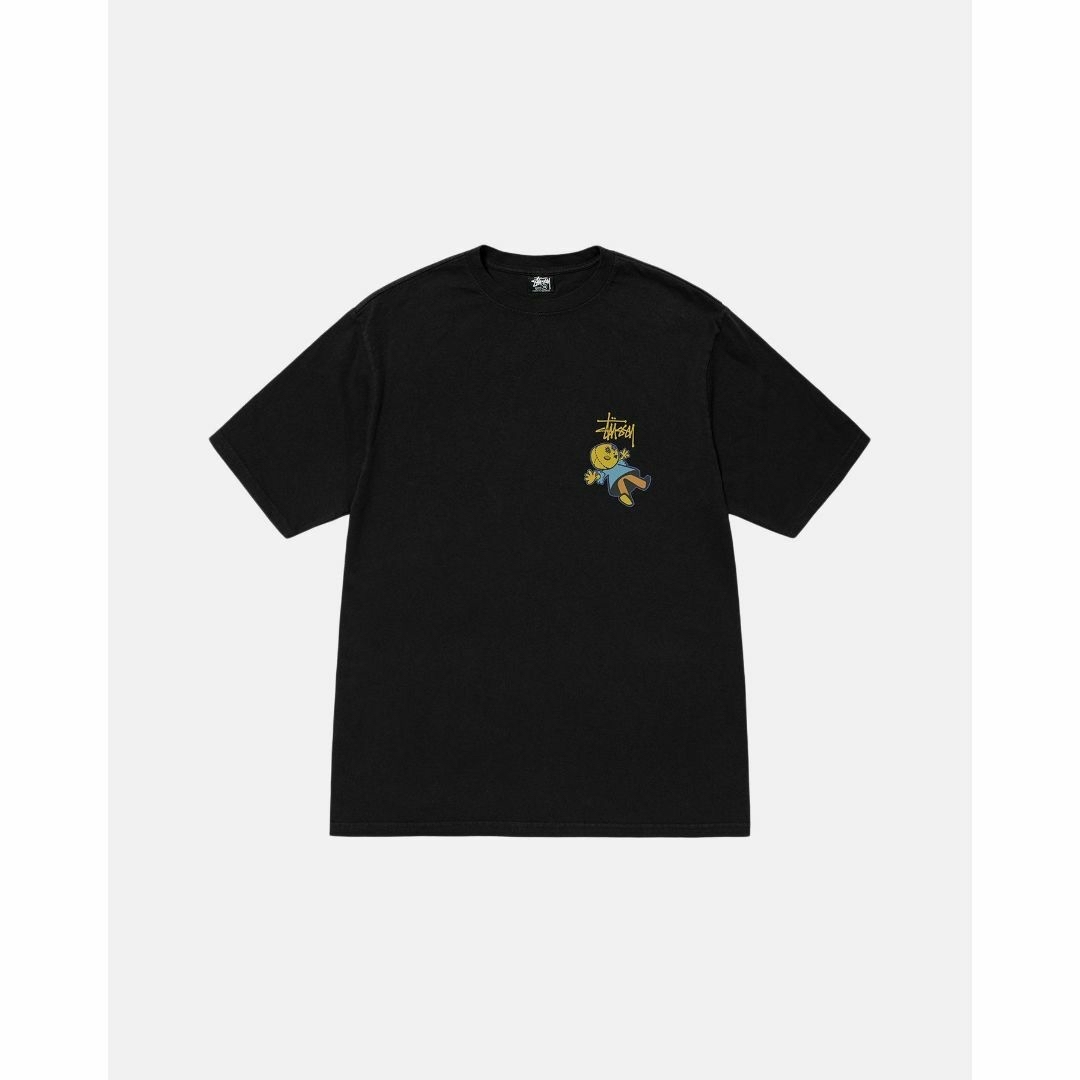 STUSSY(ステューシー)の即完売 Stussy DOLLIE PIGMENT DYED TEE 黒 L メンズのトップス(Tシャツ/カットソー(半袖/袖なし))の商品写真