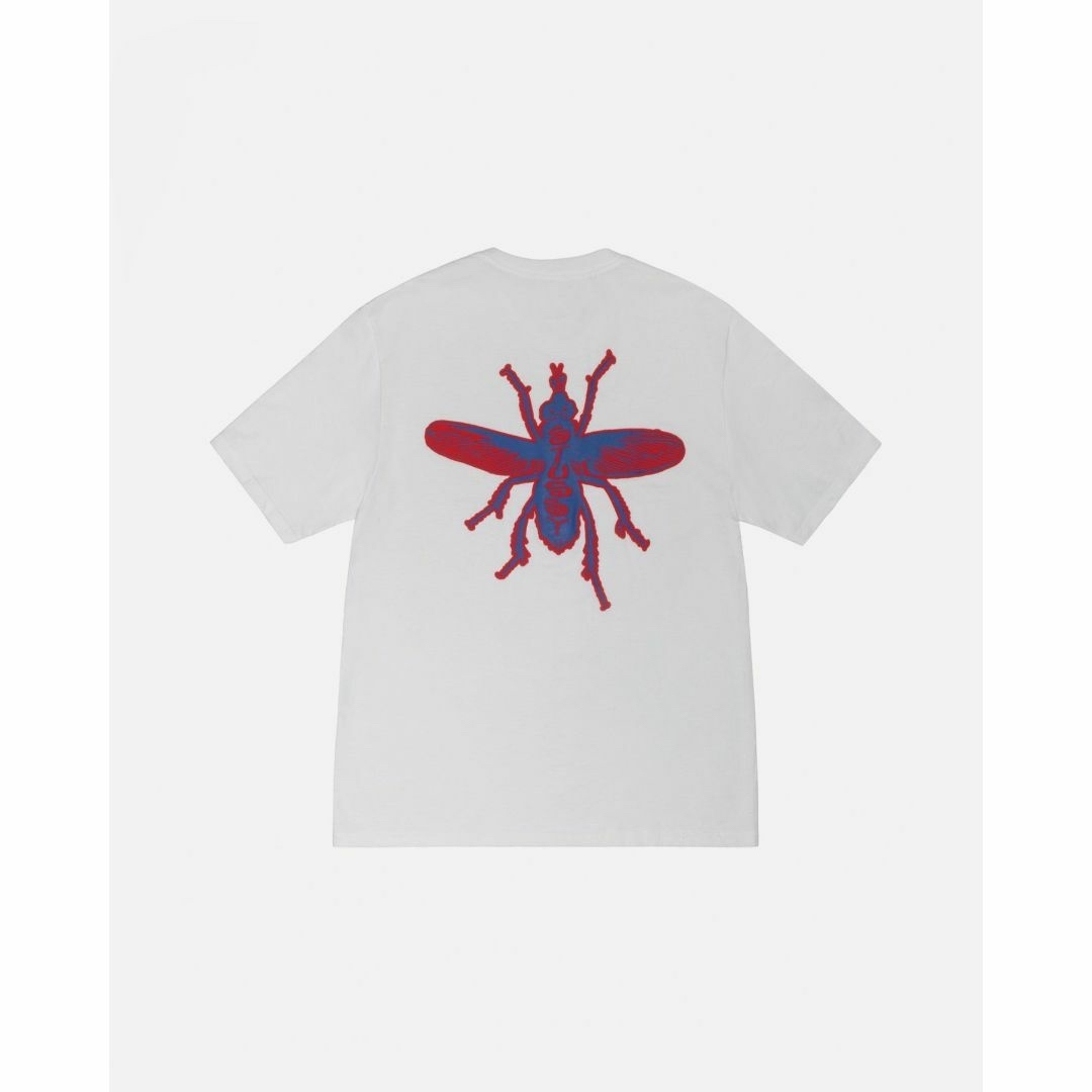 STUSSY(ステューシー)の即完売 Stussy HOUSEFLY TEE 白 L メンズのトップス(Tシャツ/カットソー(半袖/袖なし))の商品写真