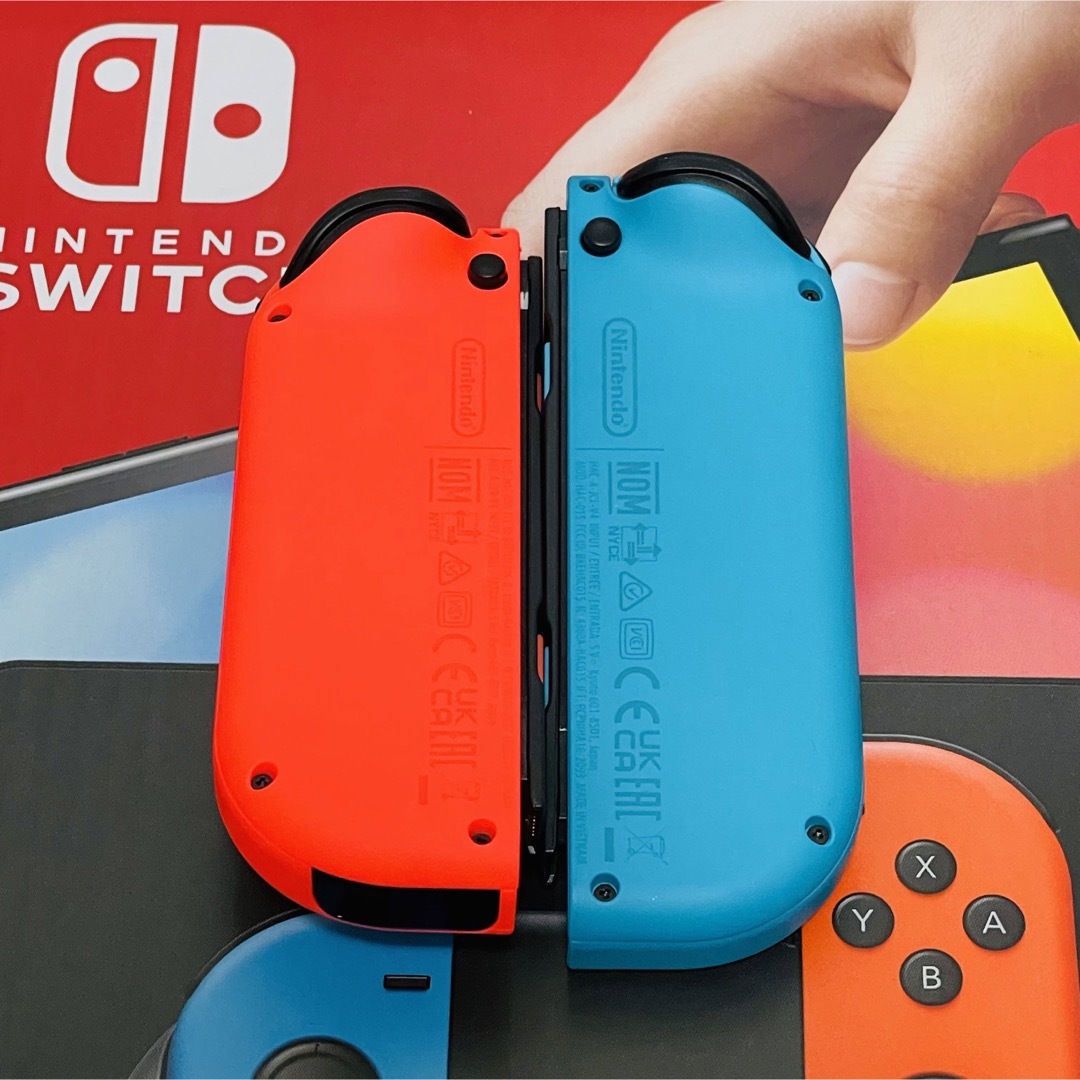 Nintendo Switch - 保証有り Nintendo Switch 有機EL ネオンレッド ...