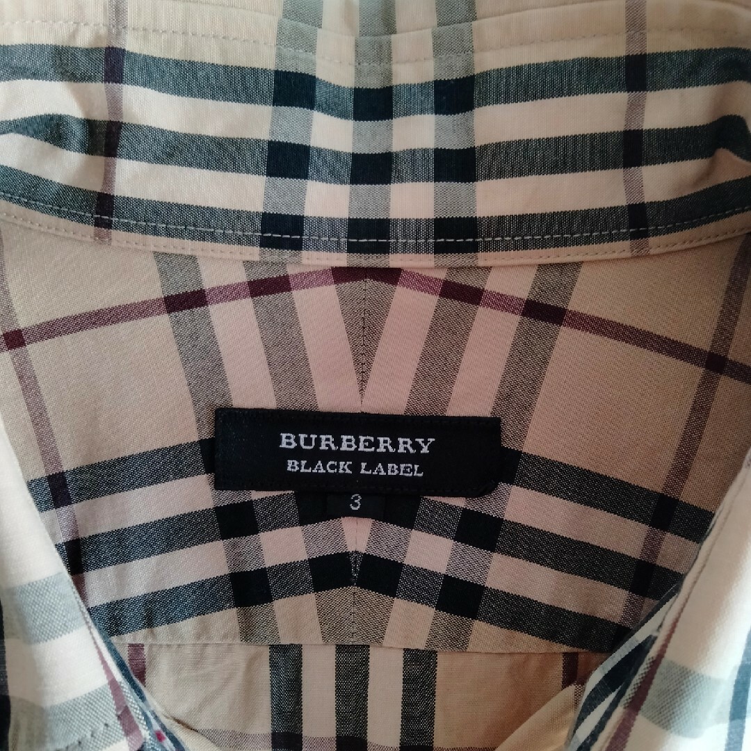 BURBERRY BLACK LABEL(バーバリーブラックレーベル)のBURBERRY　BLACK LABEL　長袖シャツ　ノバチェック柄 メンズのトップス(シャツ)の商品写真